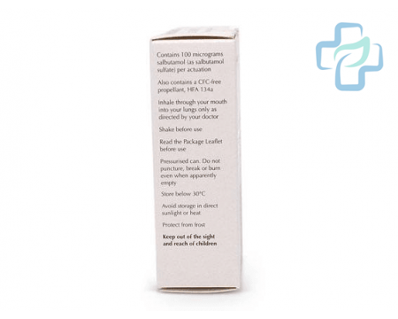 Inhalator Generic Ventolin (Salbutamol Sulfate)